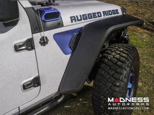 Jeep Wrangler JL Fender Flare Set by Rugged Ridge - Max Terrain